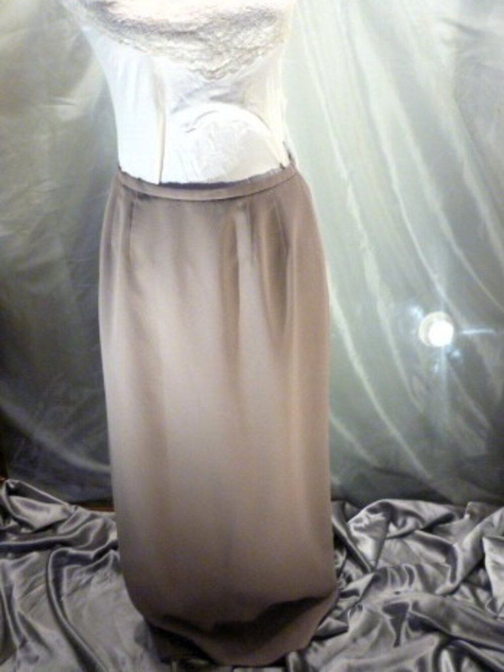 Worthington tan maxiskirt